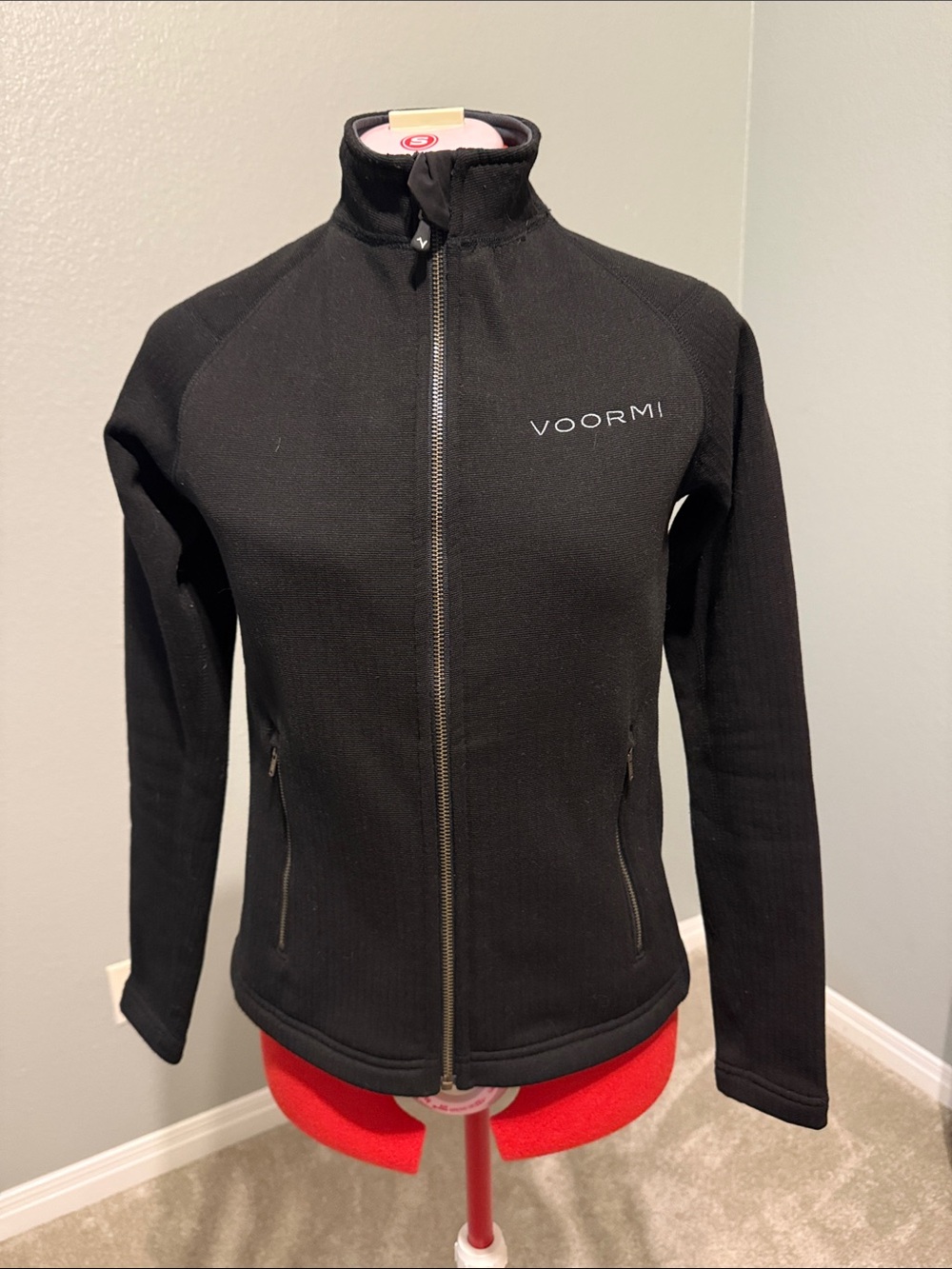 Voormi Women's Black Full-Zip Utility Jacket
